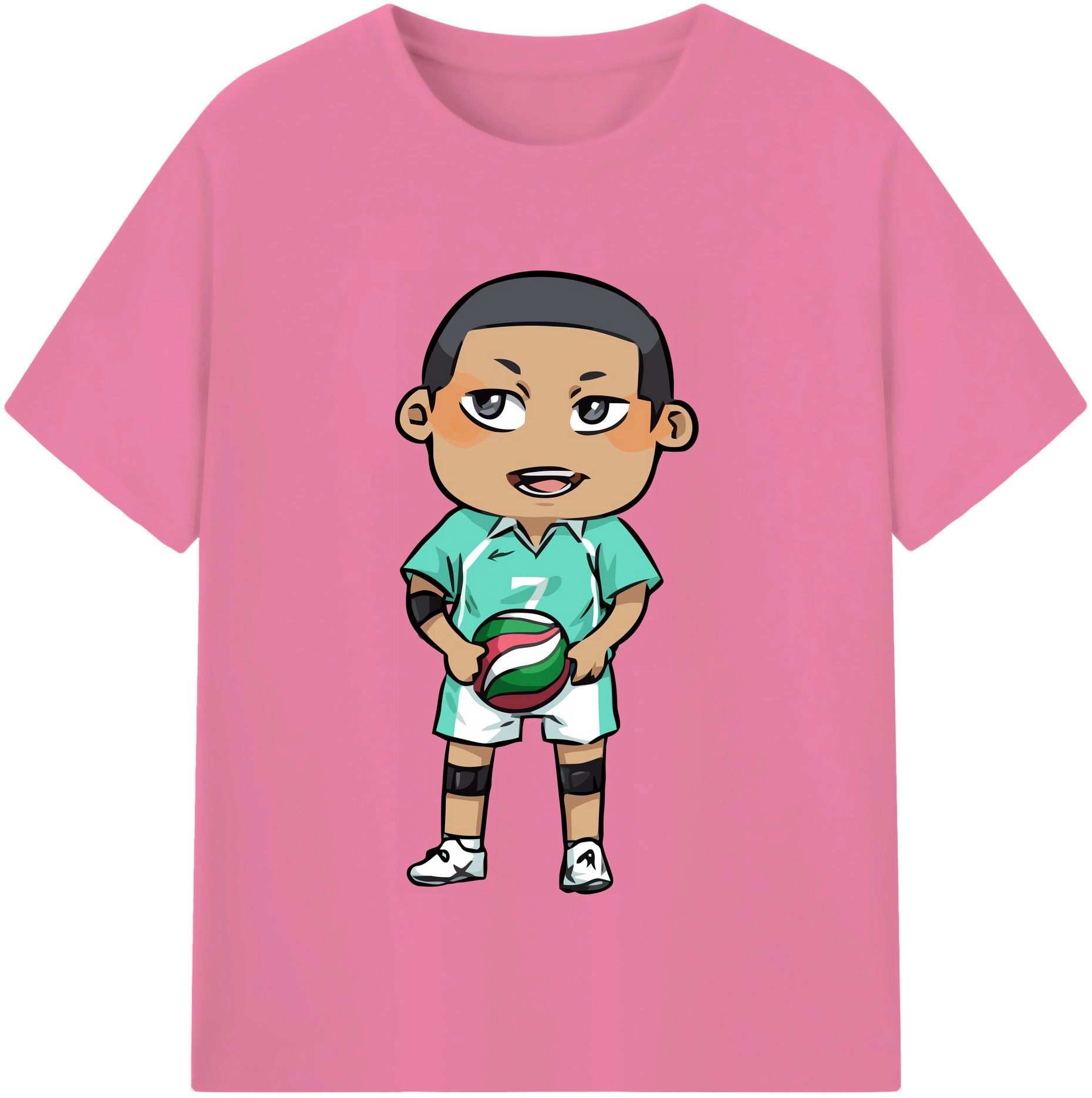 （画像用） ハイキュー!! Haikyu!! 綿100％半袖Tシャツ（フロントプリント）